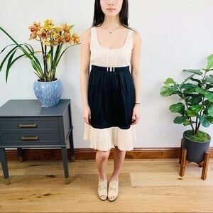 💋Anthropologie Sabachi black white dress. Size 2